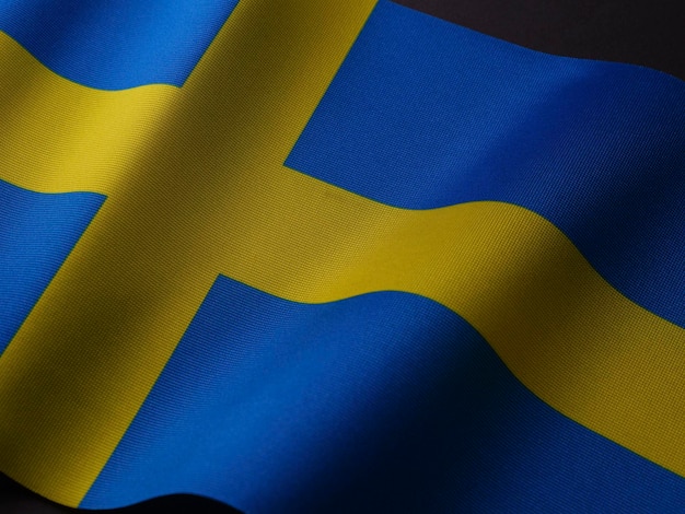 Foto flagge von schweden