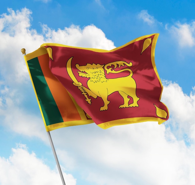 Flagge von Sri Lanka