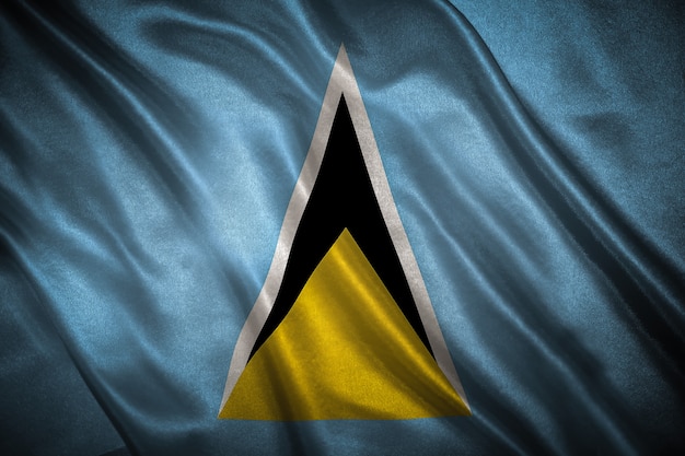 Flagge von St. Lucia