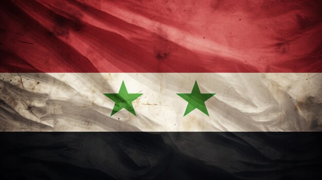 Flagge von Syrien