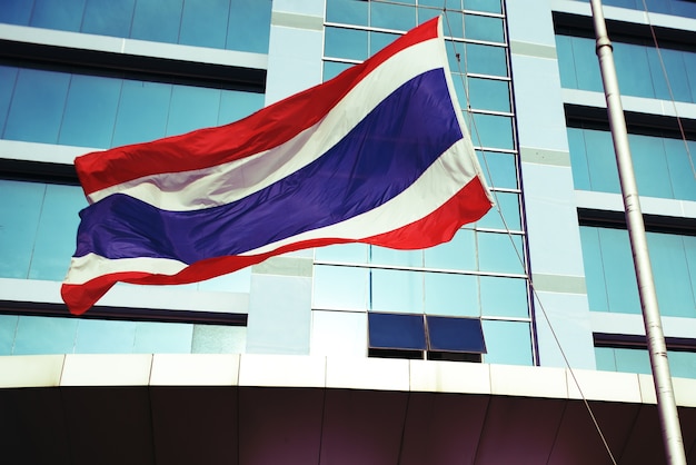 Flagge von Thailand Nation Symbole