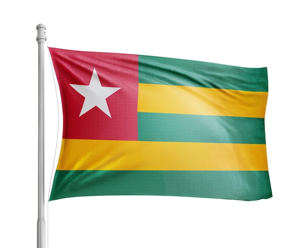 Flaggenmast von Togo