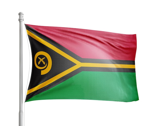 Flaggenmast von Vanuatu