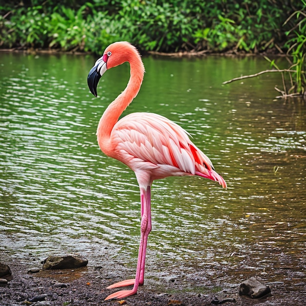 un flamenco