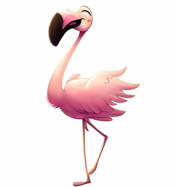 Flamingo Fantasia generado por ai