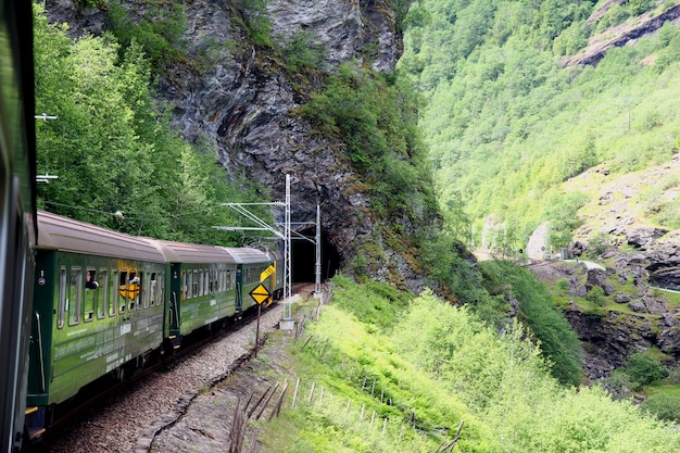 Flamsbana, The Flam Railway, Noruega