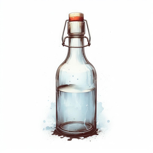 Flasche Wasser