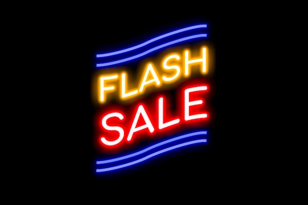 Flash-Sale-Neon-Banner.