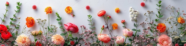 Flatley floral ilustrado sencillo