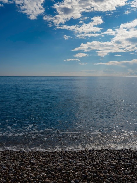 Flauschige Wolken und toller Meerblick