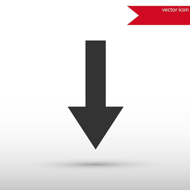 Flecha hacia atrás deshacer la acción anterior Vector de icono negro y jpg Plano