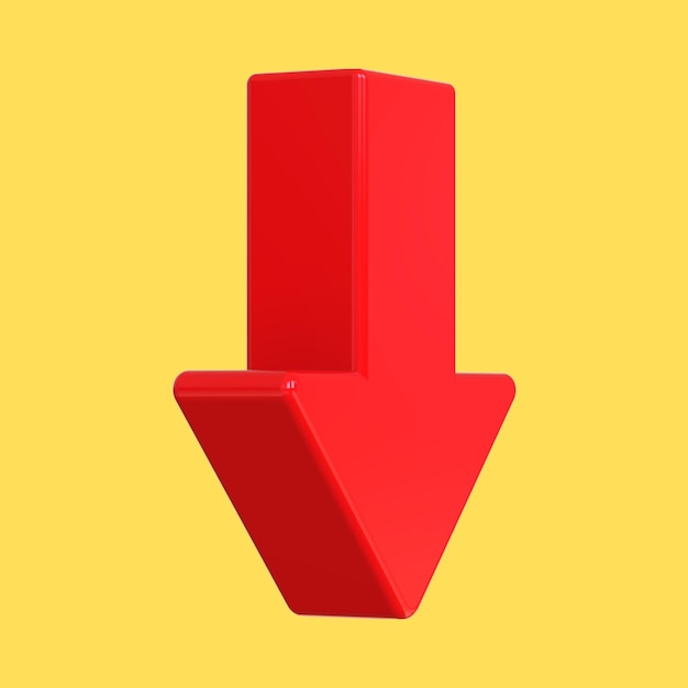 Flecha Vermelha 3D Flecha Vermalha 3D flecha Vermelho Em Diferentes Estilos e Formas 91