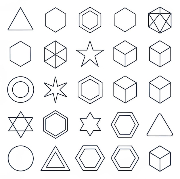 Flechas iconos conjunto