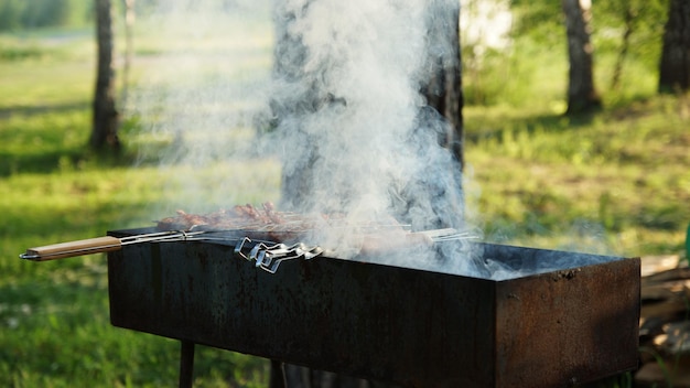 Fleisch auf dem Grill