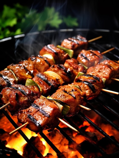 Fleisch auf dem Grill