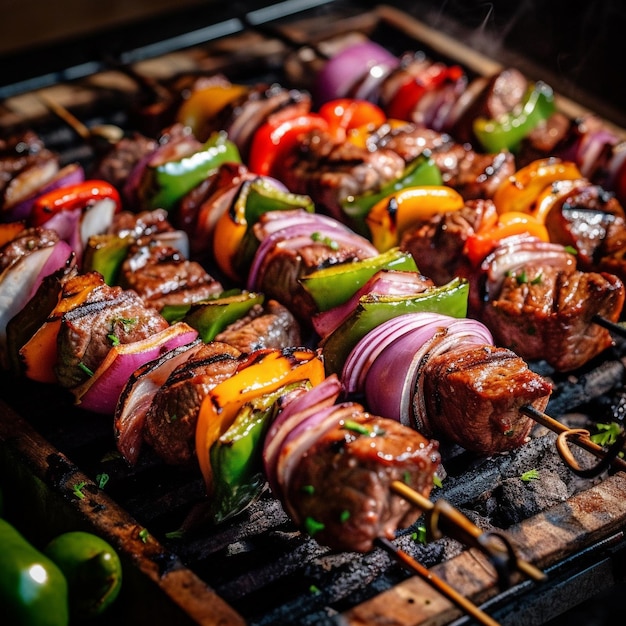 Fleisch auf dem Grill