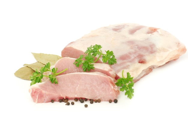 Fleisch mit Petersilie