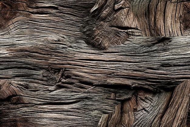 Fliese Nahtloses Muster Holzstruktur mit natürlichen Mustern als Hintergrund Nahaufnahme Generative KI