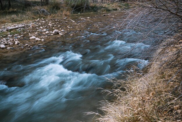 Foto fließendes wasser