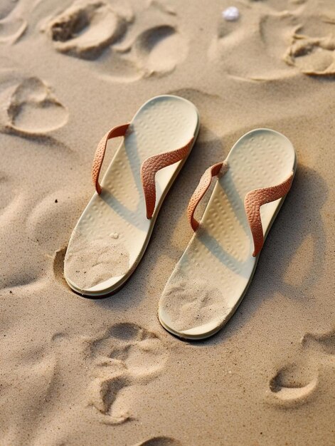 Flip-Flops auf dem Sand