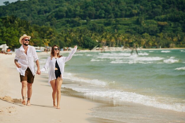 Flitterwochen am Strand