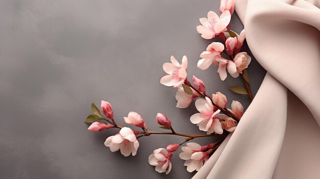 flor de algodón aislada HD 8k papel de pared Imagen fotográfica de stock