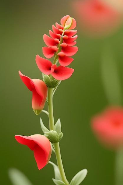 Foto flor de aspecto realista