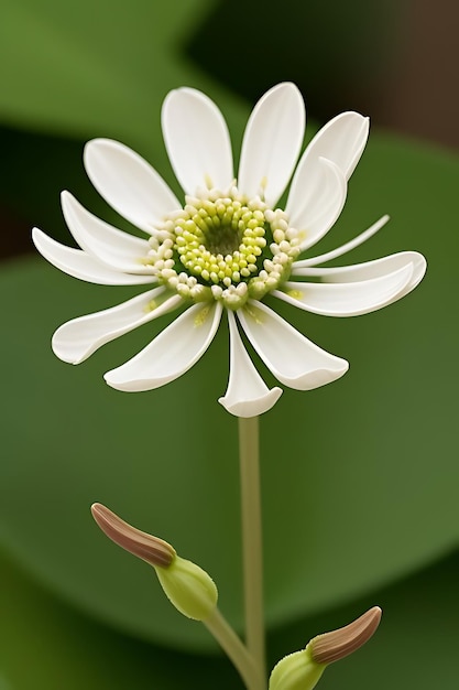 flor de aspecto realista