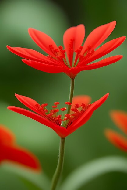 Foto flor de aspecto realista