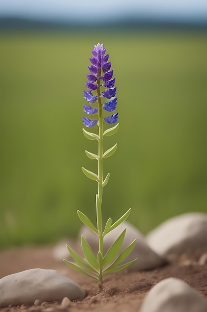 Foto flor de aspecto realista