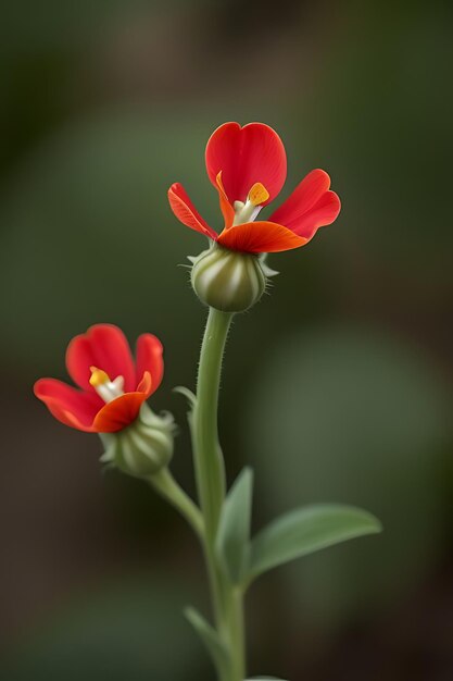 flor de aspecto realista