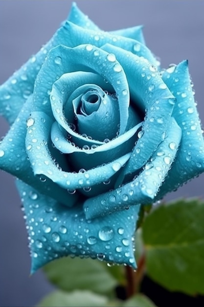 flor azul