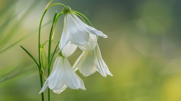 Flor de campana blanca