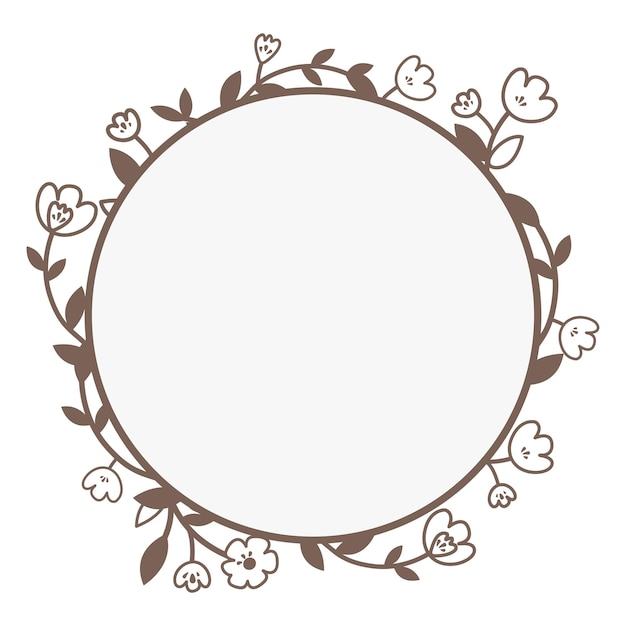 Flor castanha png crachá fundo transparente