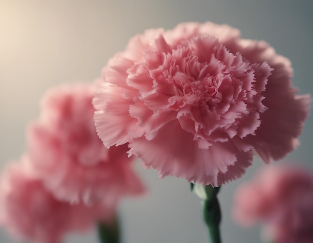 Una flor de clavel