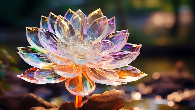 flor de cristal