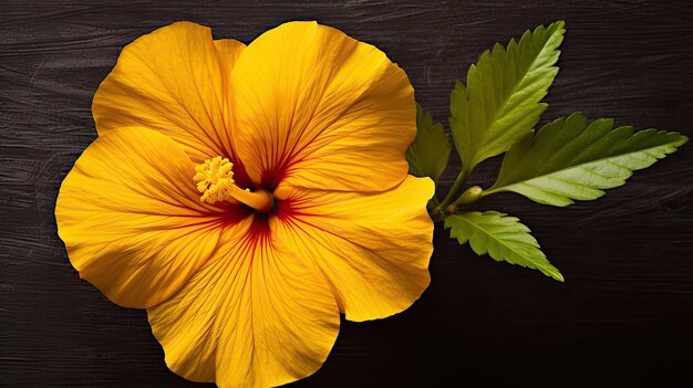 La flor de la damiana del té