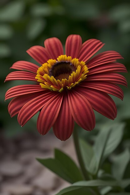 Foto flor de aparência realista