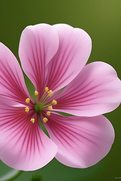 Foto flor de aparência realista