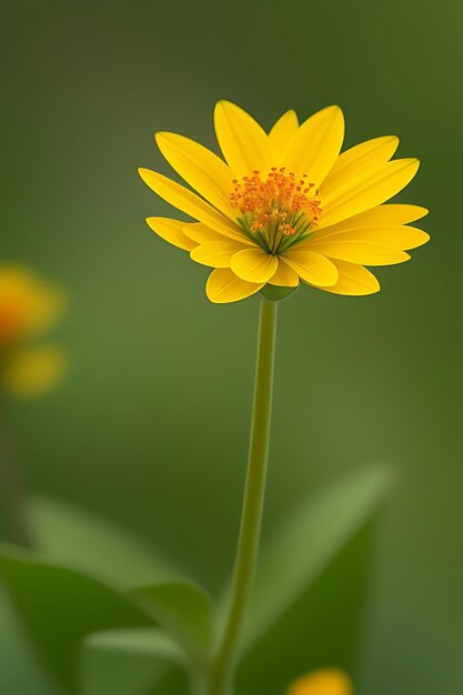 flor de aparência realista