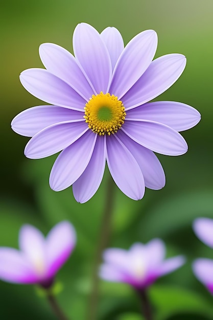 Foto flor de aparência realista