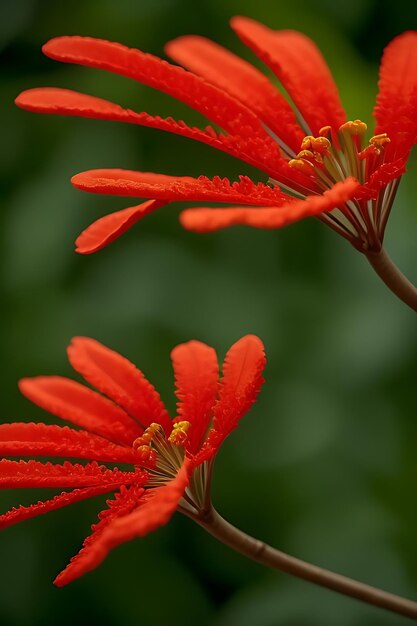 Foto flor de aparência realista