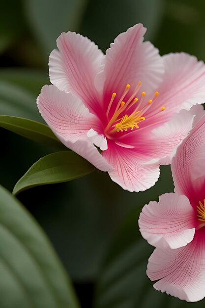 Foto flor de aparência realista