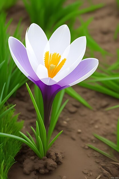 flor de aparência realista