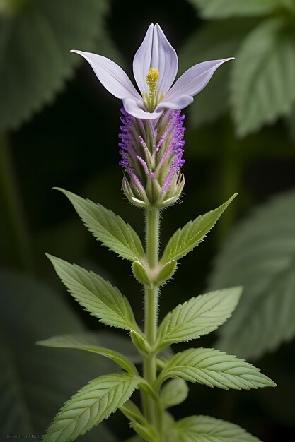 Foto flor de aparência realista