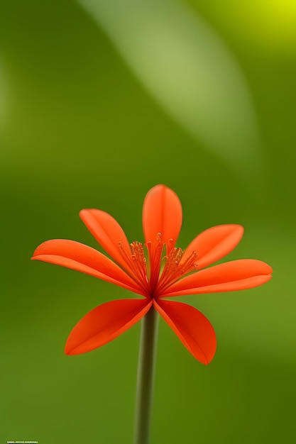 flor de aparência realista