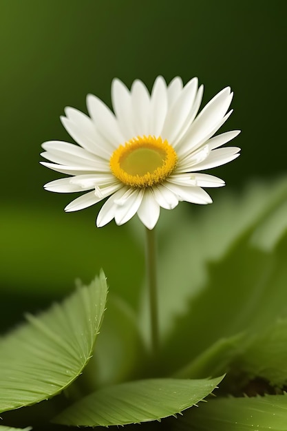 flor de aparência realista