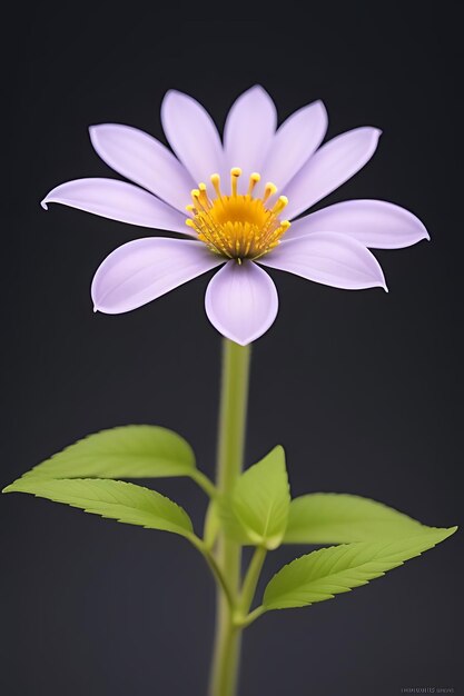 Foto flor de aparência realista