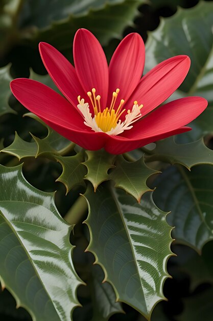 Foto flor de aparência realista