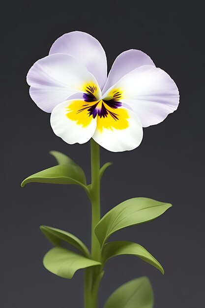 Foto flor de aparência realista